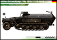 Germany World War 2 Sd.Kfz.251/18 Ausf.B printed gifts, mugs, mousemat, coasters, phone & tablet covers